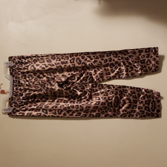 MOTHER The Lounger Leopard Print Ankle Track Pants - Picture 4 of 10